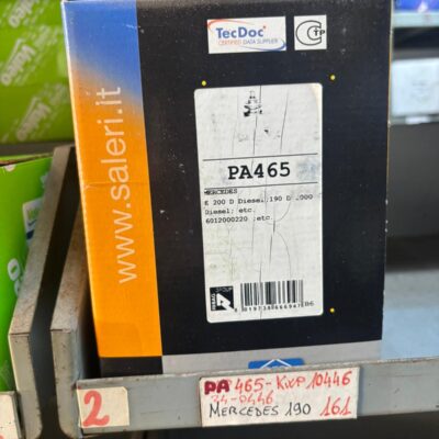 Pompa Acqua SIL, Mercedes