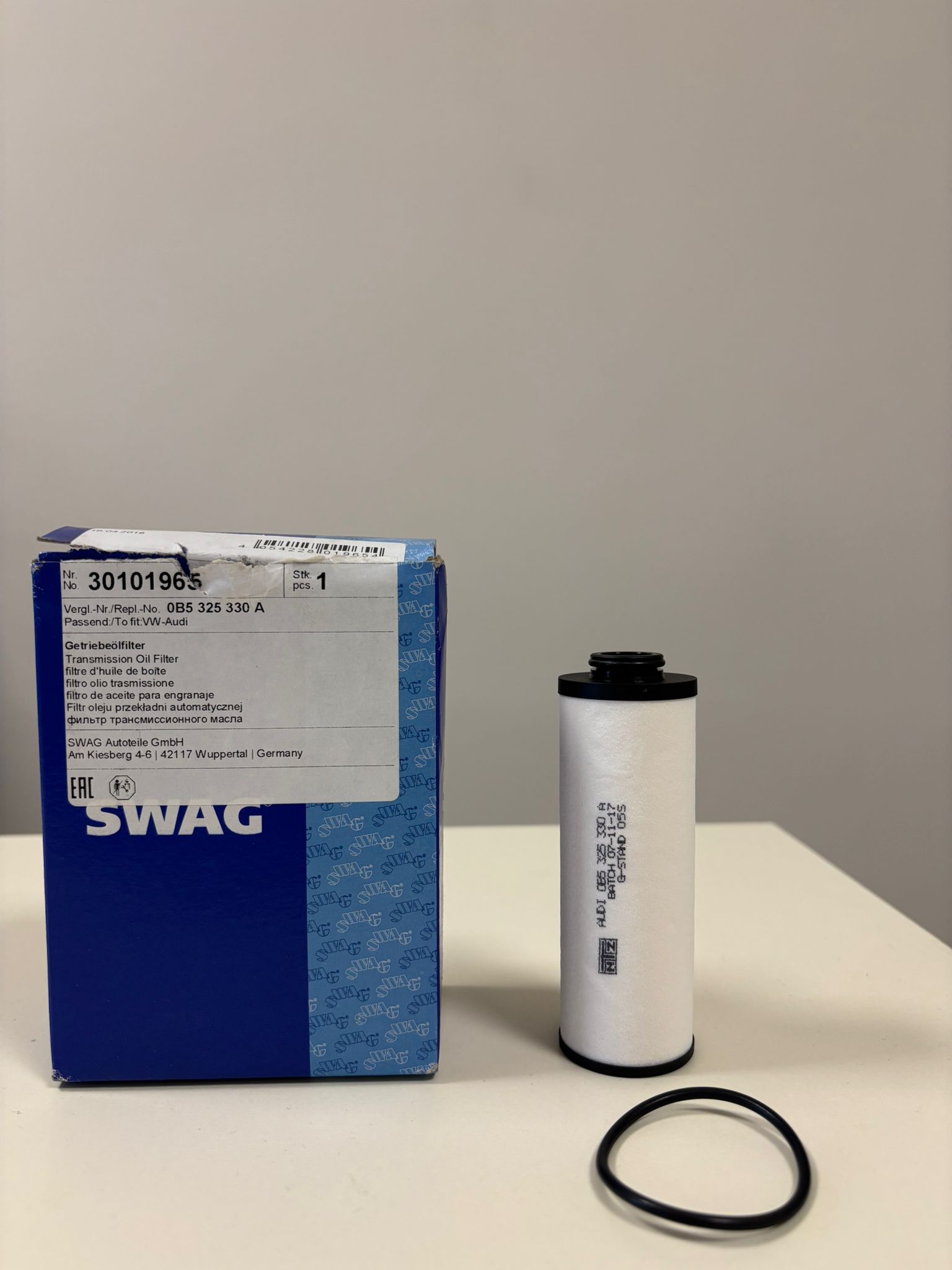 Filtro olio SWAG, Cambio Automatico Audi