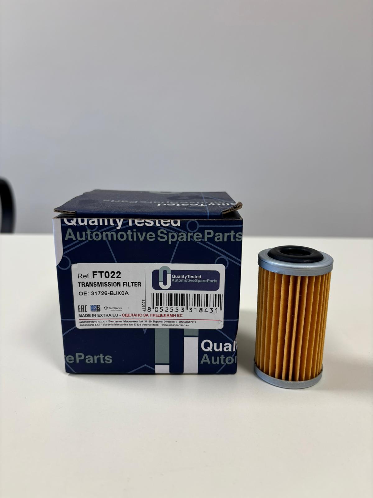 Filtro olio Cambio Automatico JAPANPARTS, NISSAN JUKE