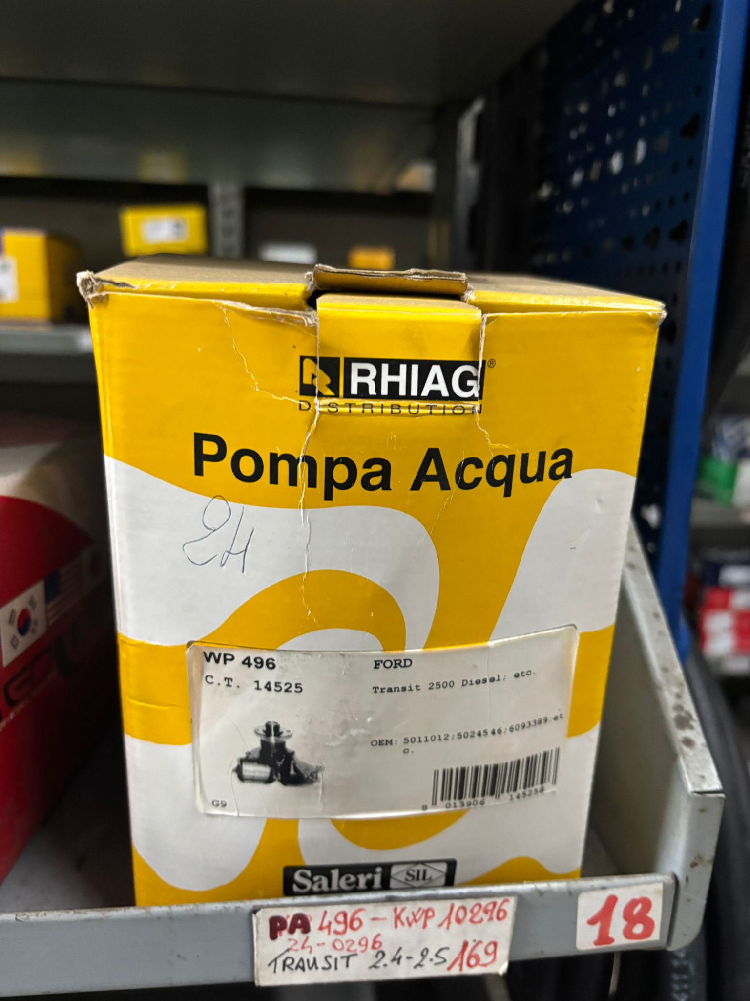 Pompa Acqua SIL, Ford