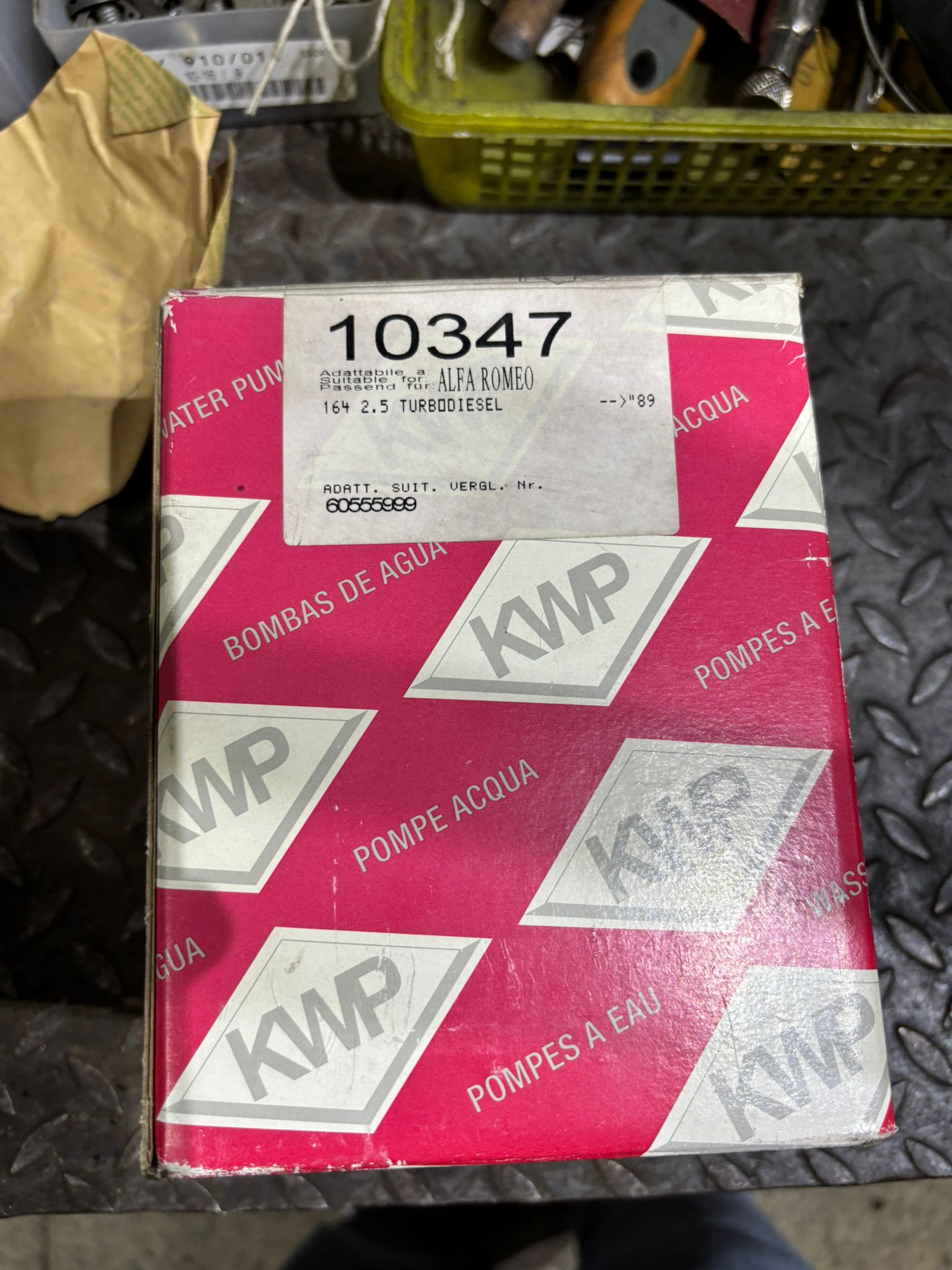 Pompa Acqua KWP, Alfa Romeo