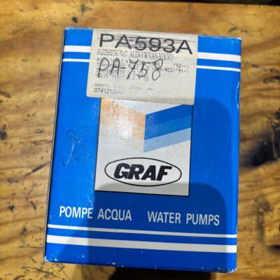 Pompa Acqua GRAF, Transporter