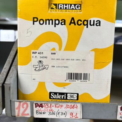 Pompa Acqua SIL, BMW