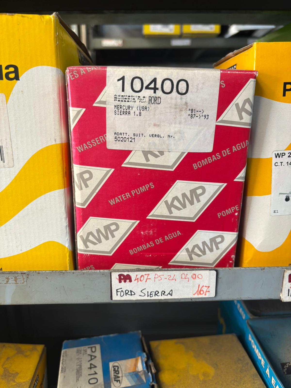 Pompa Acqua KWP, Ford
