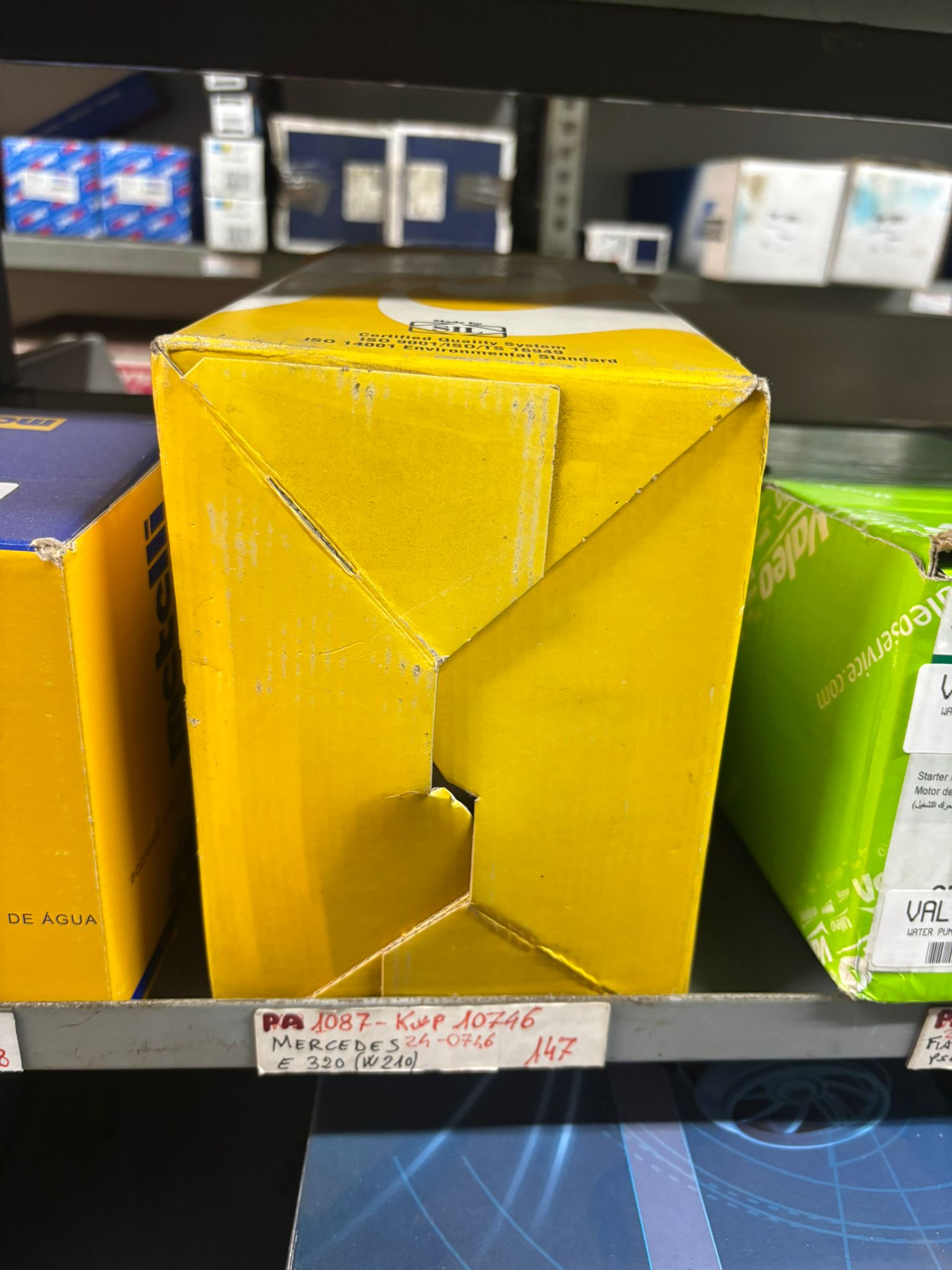 Pompa Acqua SIL, Mercedes