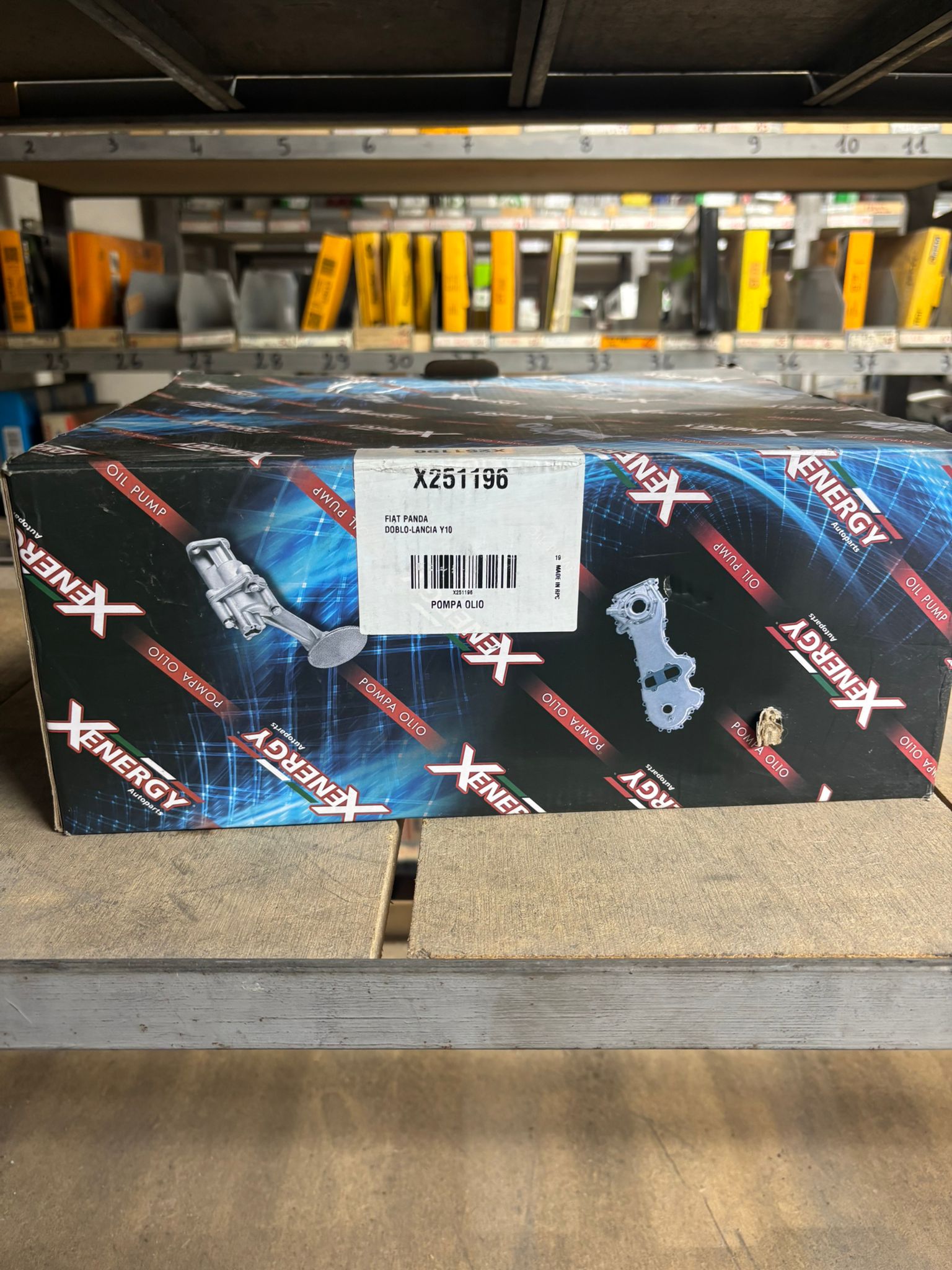 pompa olio XENERGY, Fiat Panda(141) / Lancia Y(10)