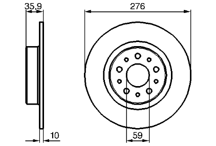 Dischi freno PLANET, Alfa Romeo - immagine 2