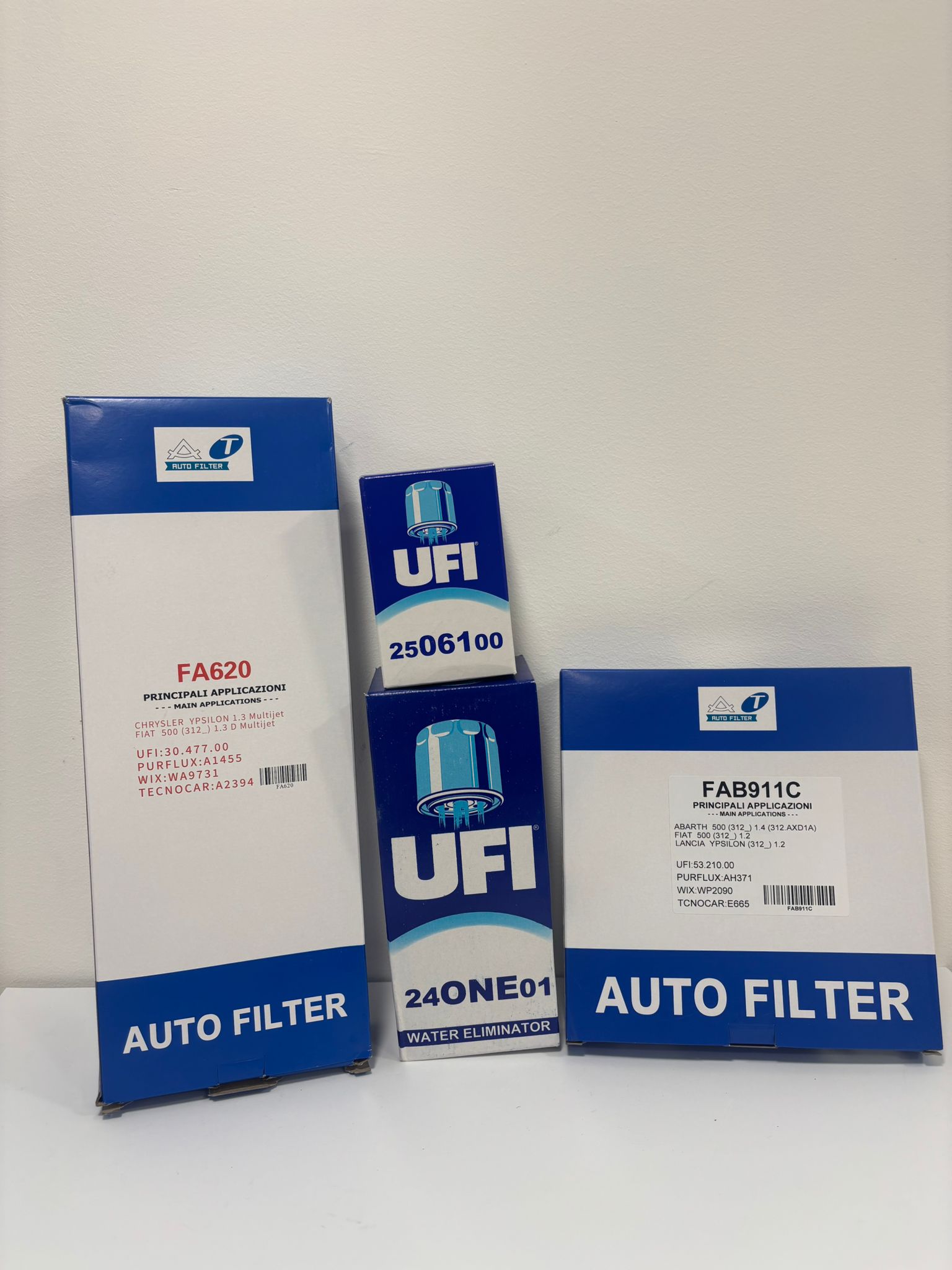 KIT Filtri Tagliando, 1.3MJT (EURO 5)