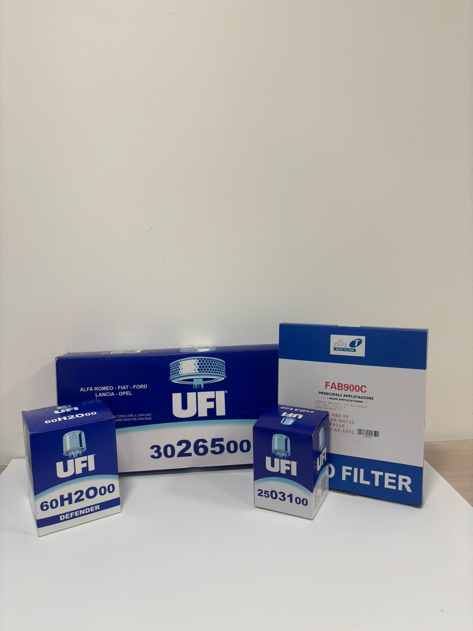 KIT Filtri Tagliando, 1.3MJT (EURO 4)