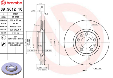 Dischi Freno BREMBO, Peugeot - immagine 2