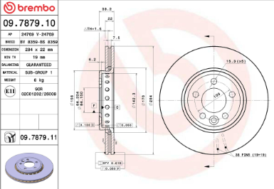 Dischi Freno BREMBO, Rover - immagine 2