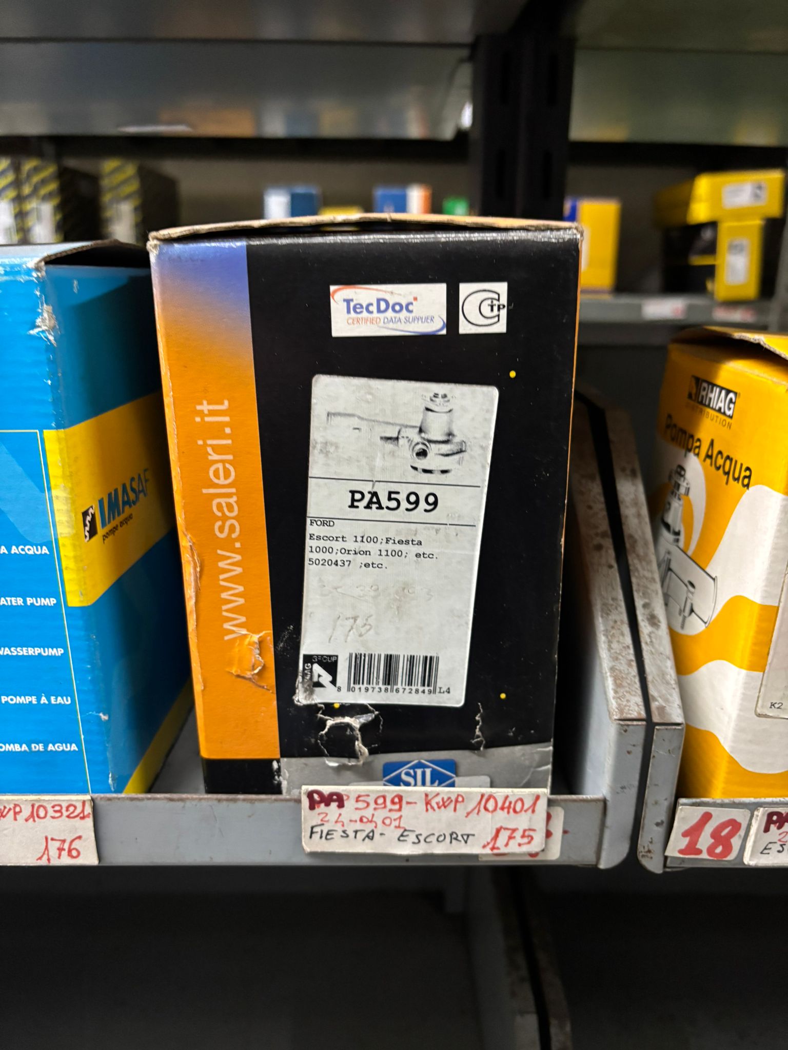 Pompa Acqua SIL, Ford