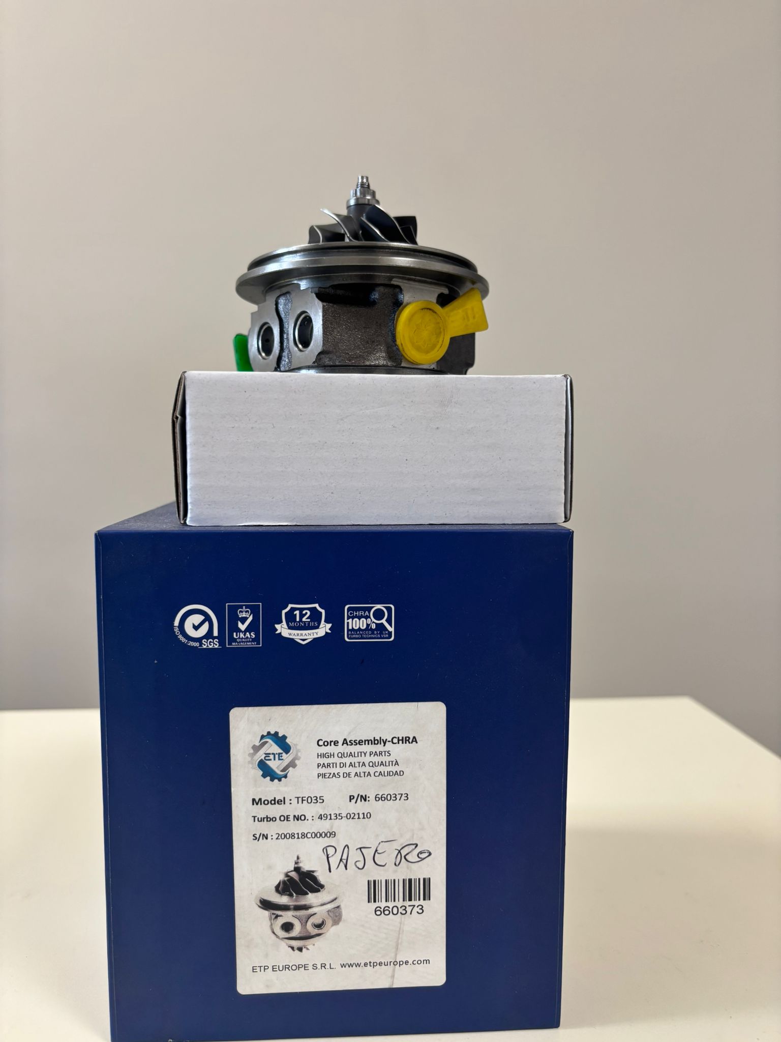 Coreassy ETE, Mitsubishi Pajero