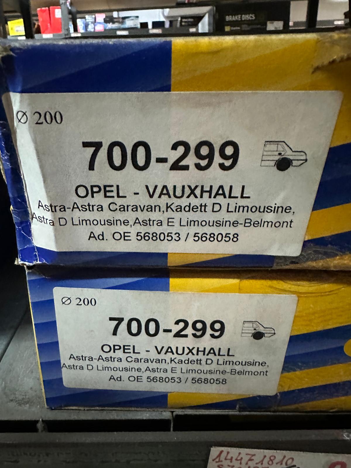 Tamburi Freno Cifam Opel Astra