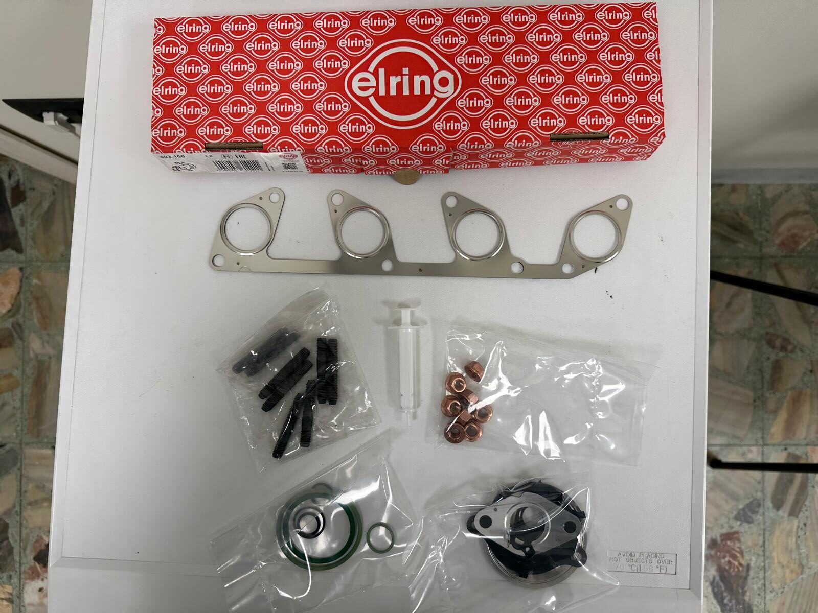KIT Montaggio Compressore Elring, Audi / Volkswagen - immagine 2