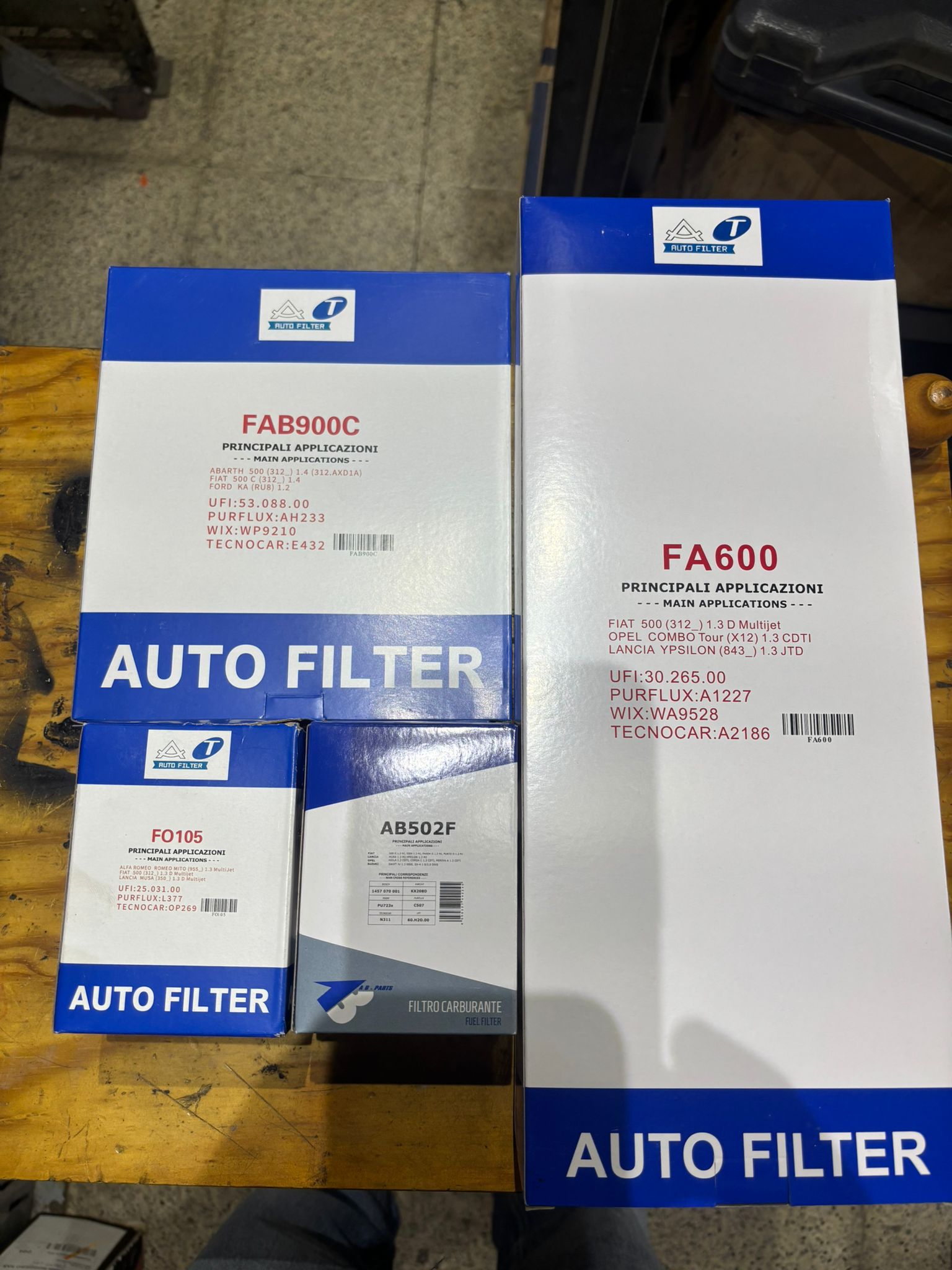 KIT Tagliando 1.3MJT EURO 4