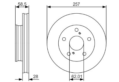 Dischi Freno TRW, Toyota - immagine 2